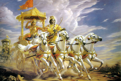 

Wall Poster -lord-krishna-mahabharat-- Paper Print(12 inch X 18 inch, Rolled)