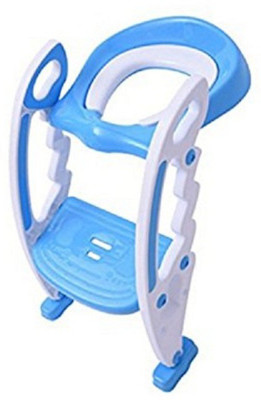 

vepson Foldable Plastic Potty Step Trainer Toddler Training Seat Stool Boys Girls Cushion Kids Toilet Ladder Potty Seat(Multicolor)
