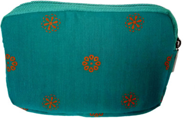 

auk Women's Multipurpose Cosmetic Pouch Cosmetic Bag(Blue)