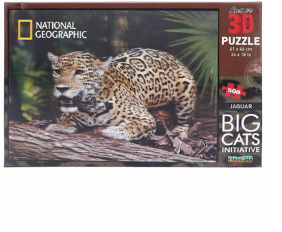 

Prime 3D National Geographic Big Cats Initiative - Jaguar - 500 Pcs(500 Pieces)