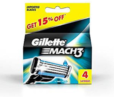 

gillete mach 3(Pack of 4)