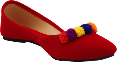 

Foot Soul Jutti Bellies For Women(Red