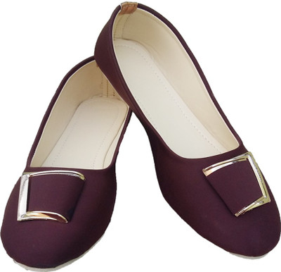 

NEXA Royal Collections Women's Party Wear Ballerinas Colours_Brown Bellies (Brown) Bellies For Women(Brown