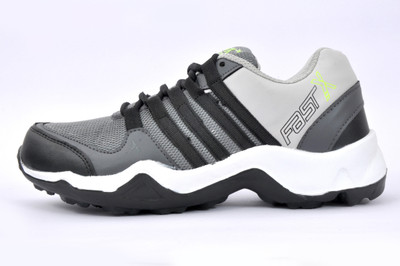 

Fast X. Solid Running Shoes For Men(Grey, Black