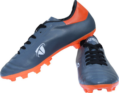 

Gowin By Triumph Ace Grey/Orange Football Shoes For Men(Orange, Blue