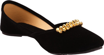 

Foot Soul Jutti Jutis For Women(Black