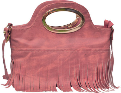 

Jayteen Women Casual Purple PU Satchel