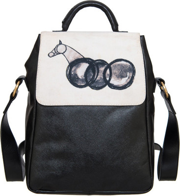 

Navshi Men & Women Casual Multicolor PU Sling Bag