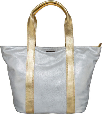 

Navshi Women Casual Beige Genuine Leather Hand-held Bag
