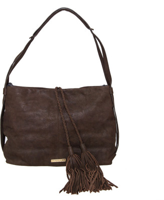 

Navshi Women Casual Brown Genuine Leather Hand-held Bag