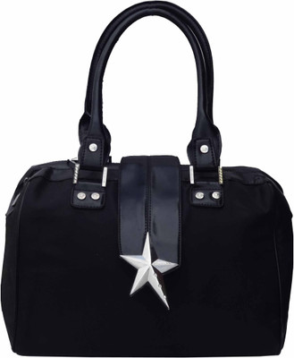 

ALIVE Women Casual Black Leatherette Hand-held Bag