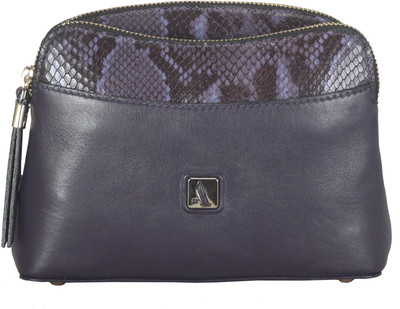 

ADAMIS Women Casual Purple Genuine Leather Sling Bag