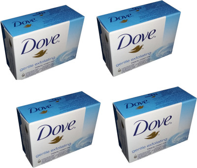 

Dove Gentle Exfoliating Cream (4x100g)(400 g, Pack of 4)