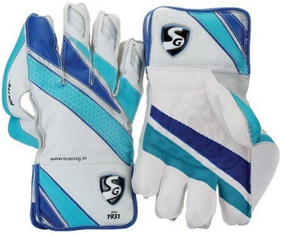 

SG 'Hilite' Cricket Wicket Keeping Gloves (L, Multicolor)