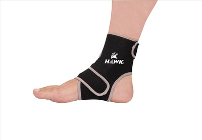 

HAWK ANKLE SUPPORT Ankle Support (Free Size, Black)