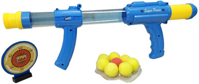 

Tiny's World Air Pressure Fun Play Toy Gun(Multicolor)