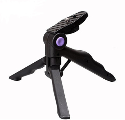 

Techlife Solutions Mini Portable Foldable Folding Tripod Stand Camera DV Camcorder DSLR Easy-hold Handy Self For Digital Camera Tripod(Black, Supports Up to 500 g)