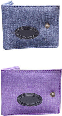 

Lee Topper Men Purple, Blue Artificial Leather Wallet(7 Card Slots), Blue;purple