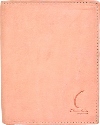 

Chandair Men Beige Genuine Leather Wallet(7 Card Slots), Sepia cream