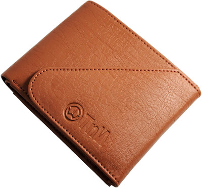 

ShabCreation Men Tan Artificial Leather Wallet(3 Card Slots)