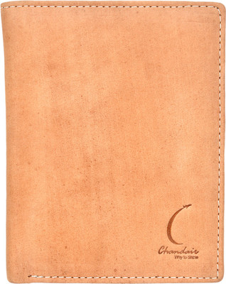 

Chandair Men Beige Genuine Leather Wallet(7 Card Slots), Latte cream