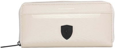 

Puma Women Formal, Casual, Trendy White Artificial Leather Wallet, Pure cashmere