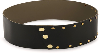 

stylefiestafashion Women Casual Black Artificial Leather Belt