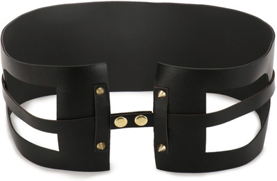

stylefiestafashion Women Casual Black Artificial Leather Belt
