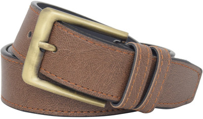 

HAVEALOOK Men Casual, Party, Formal Brown Texas Leatherite Belt, Denim brown