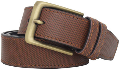 

HAVEALOOK Men Formal, Party, Casual Brown Texas Leatherite Belt
