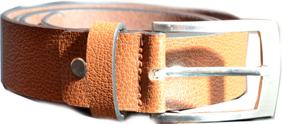 

Abee's Men Tan Genuine Leather Belt