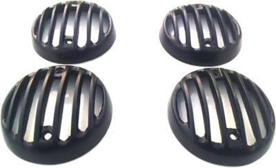 

BikerZZZcluB 12 Bike Headlight Grill(Black)