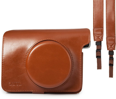 

Caiul Vintage Instax Wide 300 PU Leather Brown Camera Bag(Brown)