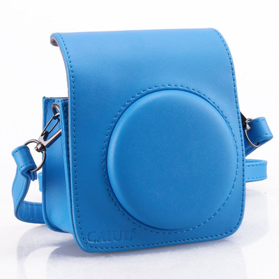 

Caiul Fujifilm Instax Mini 7 Soft PU Leather Case Blue Camera Bag(Blue)