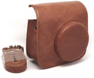

Caiul Vintage Retro style PU Leather Instax Mini 9, Mini 8 Brown Camera Bag(Brown)