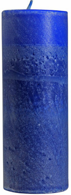 

Soulflower Walk in the Wood Pillar Candle Big Candle(Blue, Pack of 1)