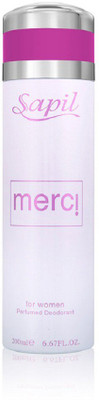 

Sapil Merci Deodorant(Imported From U.A.E) Body Spray - For Women(200 ml)