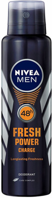 

Nivea Fresh Power Charge Body Spray Body Spray - For Men(150 ml)