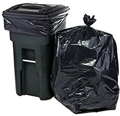

shopely sgextraLarge90 XL 6 L Garbage Bag(Pack of 90)