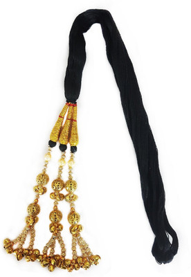

Kabello Bridal Hair Parandi For Punjabi Wedding And Dance Braid Extension(Black)