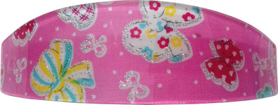 

Shreya Collection Pink Colour Glitter Sparkly Floral Print Hair Ponytail Barrette Clutcher Clip Alligator Buckle - 10045.29 Hair Clip(Pink)