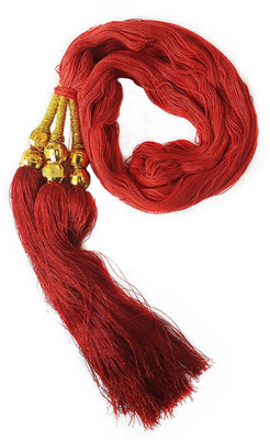

Kabello Latest fashion Colored Parandi For Punjabi Wedding Braid Extension(Red)