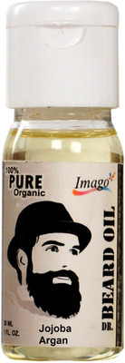 

Imago Jojoba & Argan Beard Hair Oil for Shiny and Thick Growth 30ml Hair Oil(30 ml)