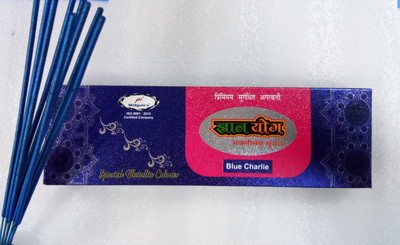 

Dnyan Yog Metallic Colour Blue Charlie Agarbattis(58)