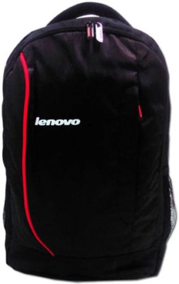 

Lenovo 15.6 inch Expandable Laptop Backpack(Black), Red