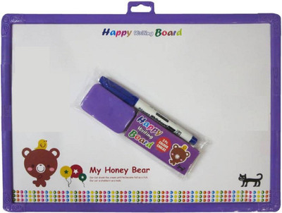 

BASAVA Educational Big Two In One Slate With White And Black Board For Kids(Multicolor)