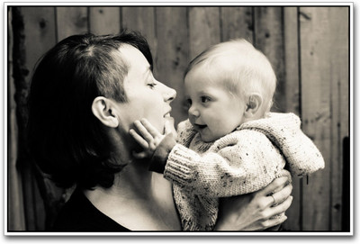 

Akhuratha Wall Poster Cute Baby with Mother Paper Print(12 inch X 18 inch, Rolled)