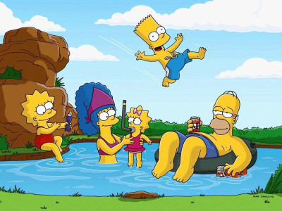 

Akhuratha Designs TV Show The Simpsons Bart Simpson Lisa Simpson Marge Simpson Maggie Simpson Homer Simpson HD Wall Poster Paper Print(12 inch X 18 inch, Rolled)