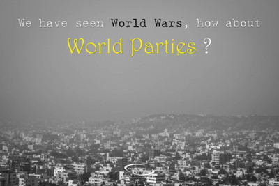 

Aabhaas Wall Poster world-parties-worldparty-hafxprpfmr Paper Print(12 inch X 18 inch, Rolled)