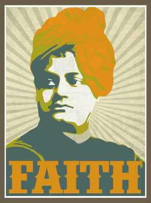 

Wall Poster Swami Vivekananda - Faith Paper Print(12 inch X 18 inch, Rolled)